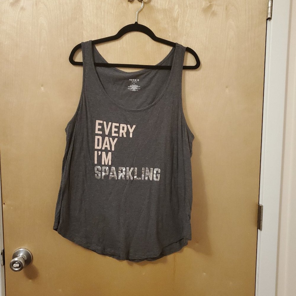 Torrid grey active tank